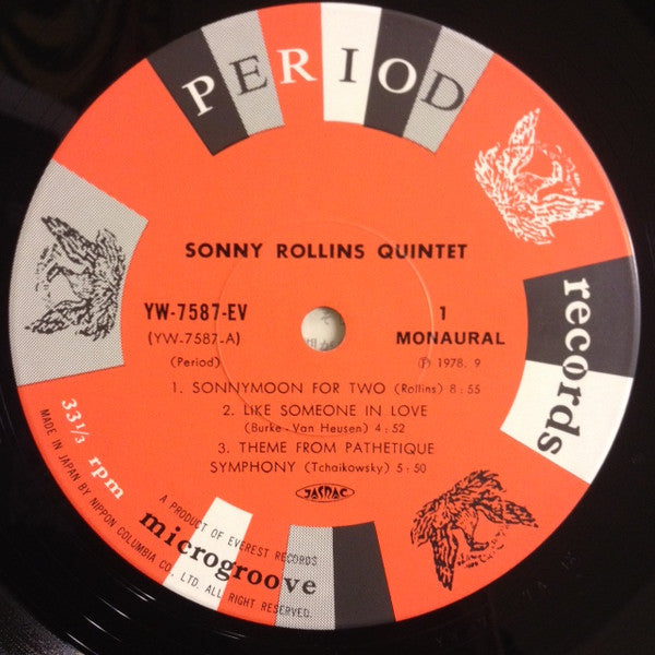 Sonny Rollins Quintet - Sonny Rollins Plays(LP, Album, Mono, RE)