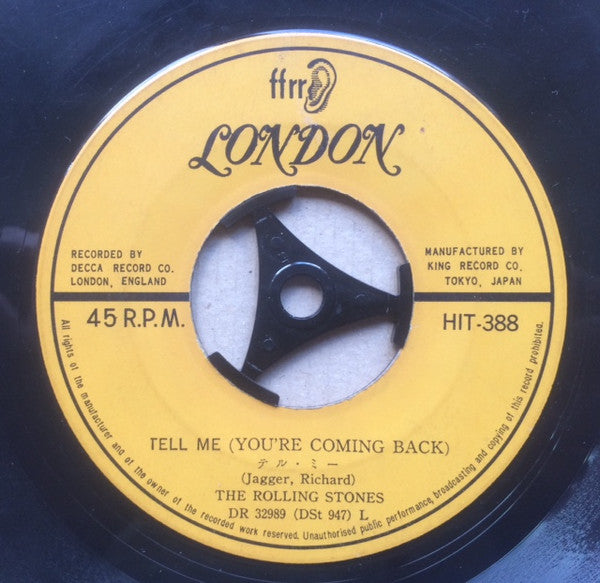The Rolling Stones - Tell Me (You're Coming Back) / Carol(7", Singl...