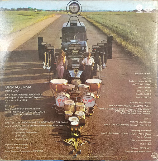 Pink Floyd - Ummagumma (2xLP, Album, RE)