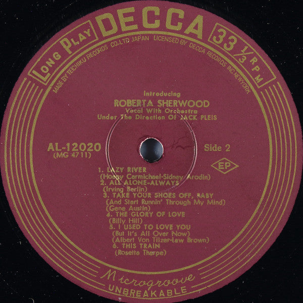 Roberta Sherwood - Introducing (LP)