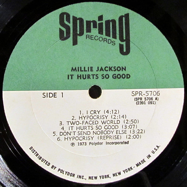 Millie Jackson - It Hurts So Good (LP, Album, All)