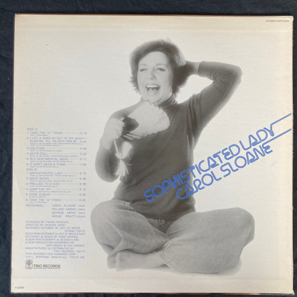 Carol Sloane - Sophisticated Lady (LP, Album)