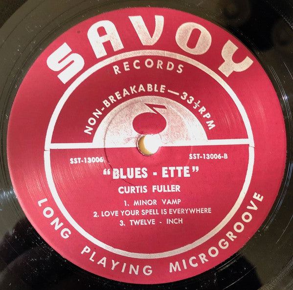 Curtis Fuller's Quintet - Blues-ette (LP, Album, RE)