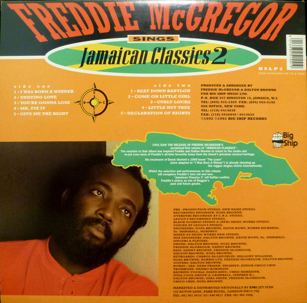 Freddie McGregor - Sings Jamaican Classics 2 (LP, Album)