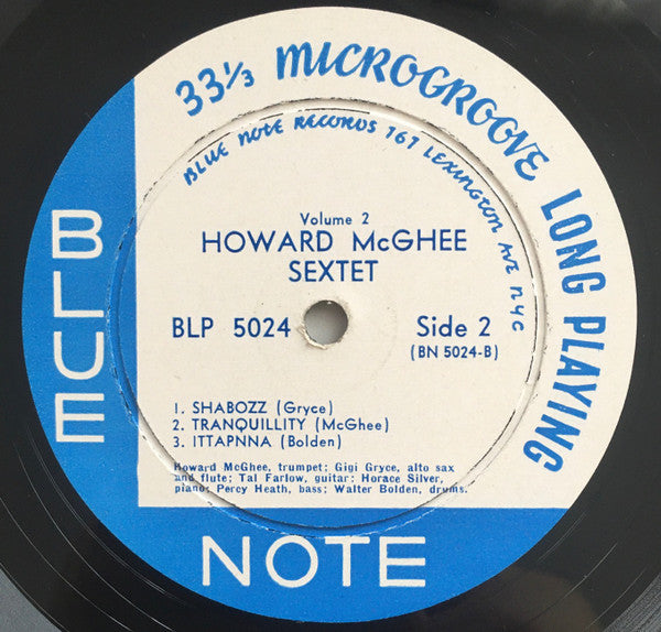 Howard McGhee - Howard McGhee Volume 2 (10"", Album, Mono)