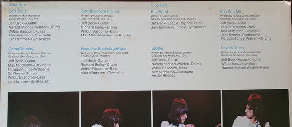 Jeff Beck - Wired (LP, Album, RE)