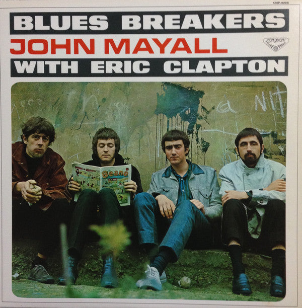 John Mayall With Eric Clapton - Blues Breakers (LP, Album, RE)