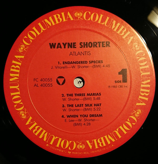 Wayne Shorter - Atlantis (LP, Album, Pit)