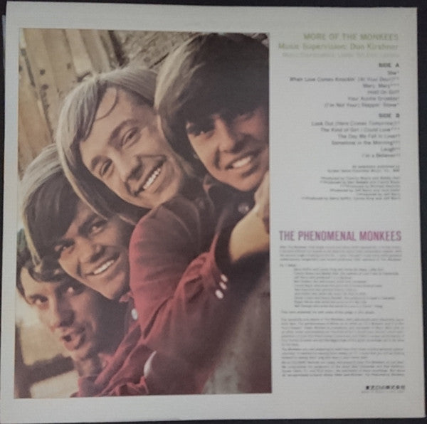 The Monkees - More Of The Monkees (LP, Album, RE)