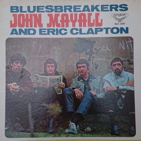 John Mayall With Eric Clapton - Blues Breakers (LP, Album, RE)