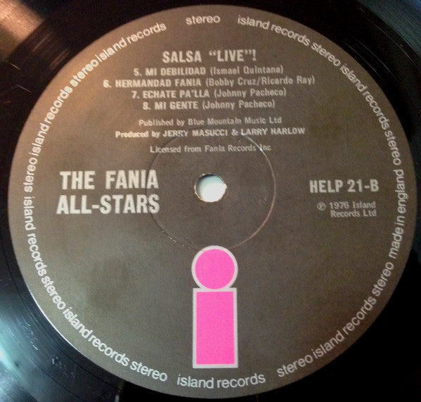 The Fania All-Stars* - Salsa Live! (LP, Album)