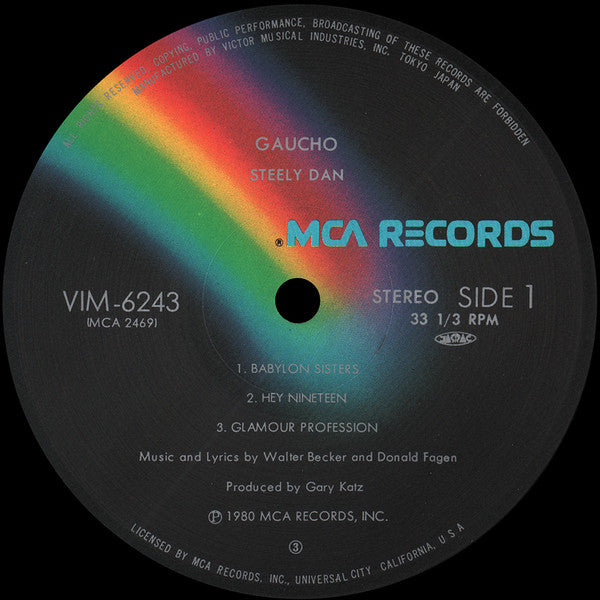 Steely Dan - Gaucho (LP, Album)