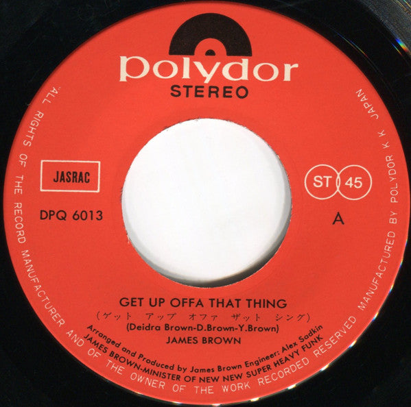 James Brown - Get Up Offa That Thing (7"")