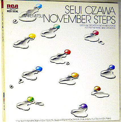 Toru Takemitsu - November Steps(LP, Album, RP)