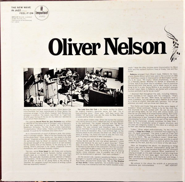 Oliver Nelson - Sound Pieces (LP, Album, RE)