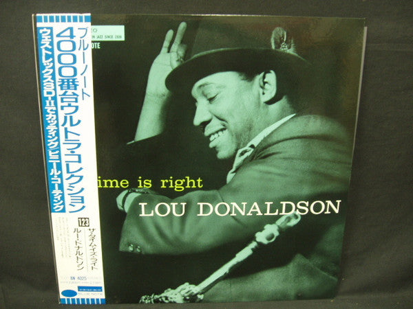 Lou Donaldson - The Time Is Right (LP, Album, Ltd, RE)