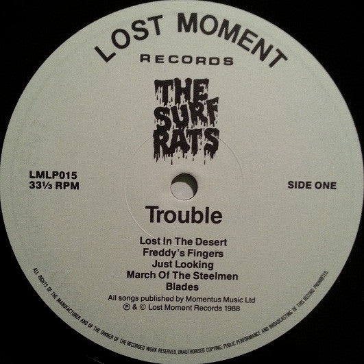 The Surf Rats - Trouble (LP, Album)