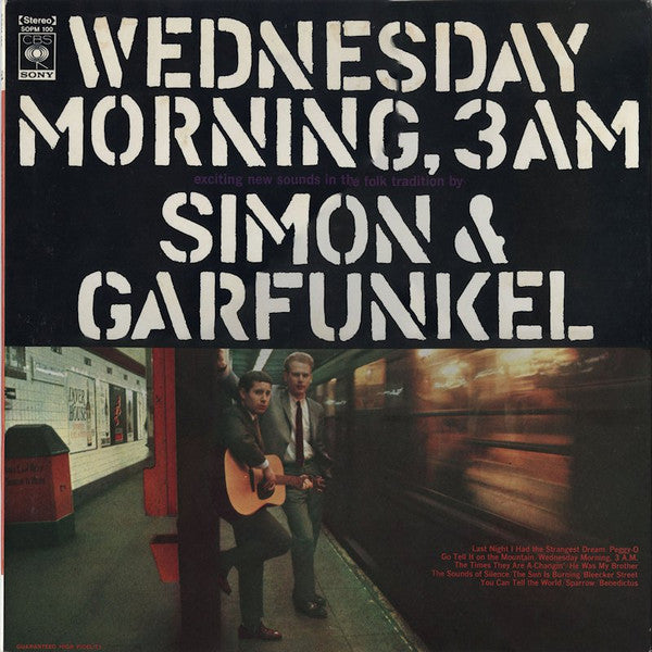 Simon & Garfunkel - Wednesday Morning, 3 A.M. (LP, Album, RE, Gat)