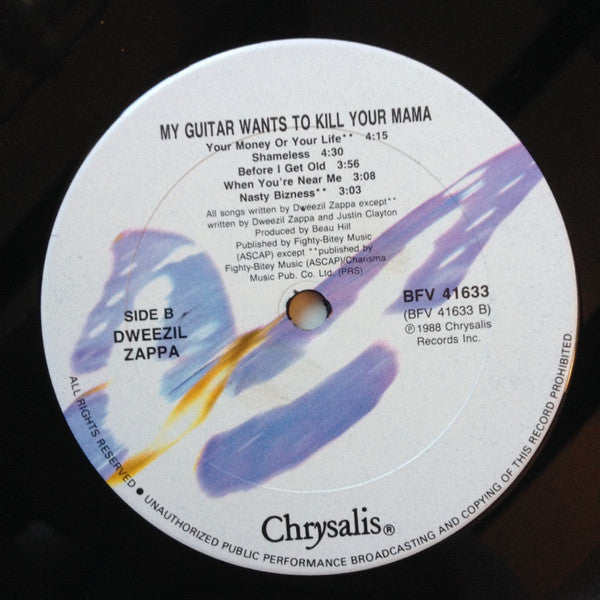 Dweezil Zappa - My Guitar Wants To Kill Your Mama... (LP, Album)