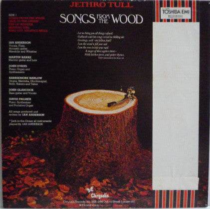 Jethro Tull - Songs From The Wood (LP, Album)
