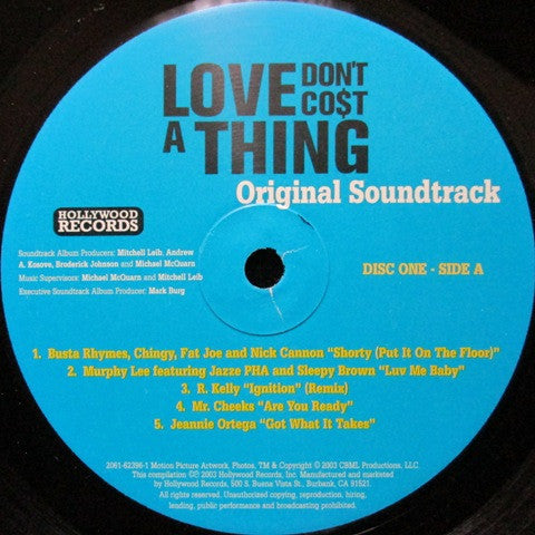 Various - Love Don't Cost A Thing - Original Soundtrack (2xLP, Comp)