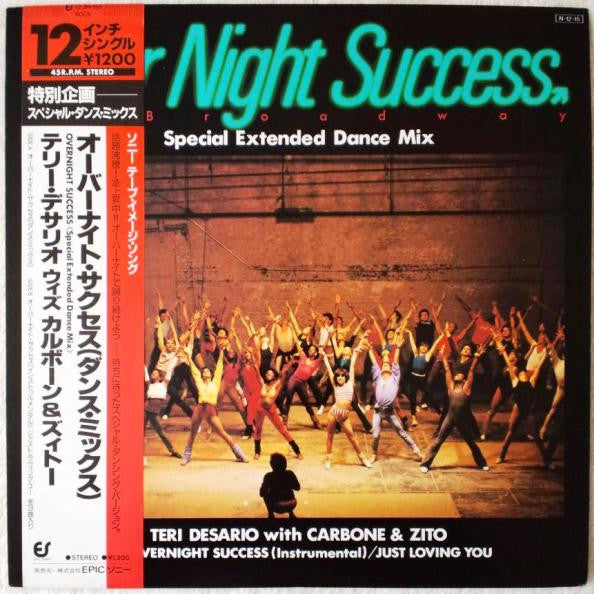 Teri Desario With Carbone* & Zito* - Overnight Success (12"", Maxi)