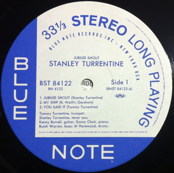 Stanley Turrentine - Jubilee Shout!!! (LP, Album, Ltd, RE)