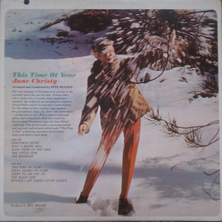 June Christy - This Time Of Year (LP, Mono)