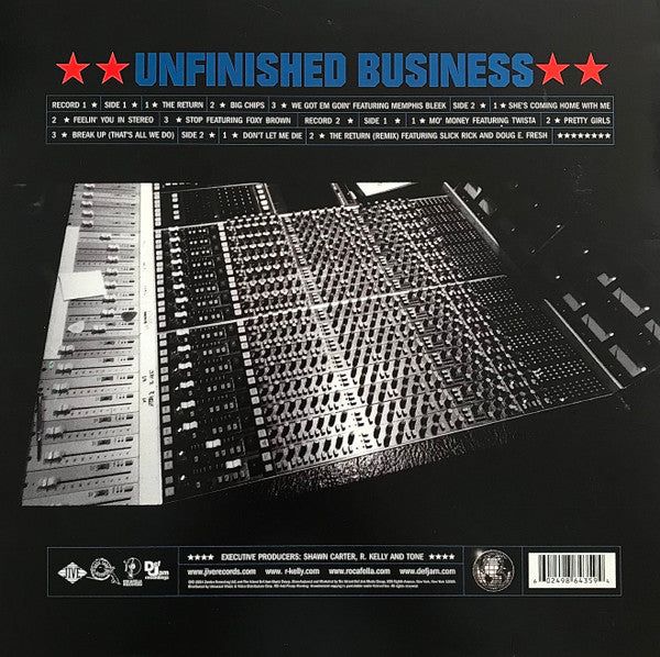 R. Kelly & Jay-Z - Unfinished Business (2xLP, Album)