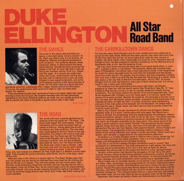 Duke Ellington - All Star Road Band (2xLP, Album)