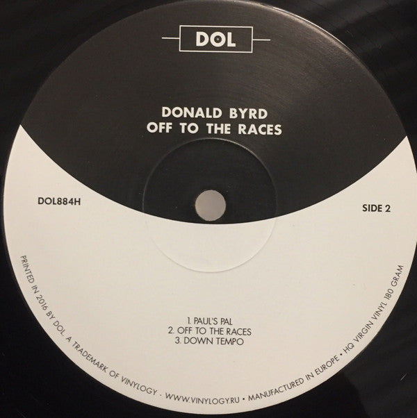 Donald Byrd - Off To The Races (LP, Album, RE, 180)