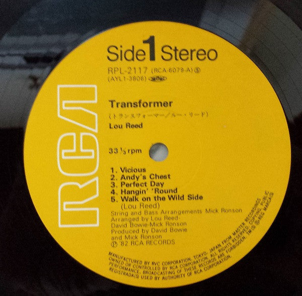 Lou Reed - Transformer (LP, Album, RE)