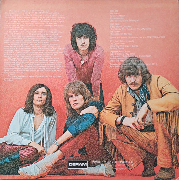 Ten Years After - Ssssh.= 夜明けのない朝 (LP, Album, Gat)