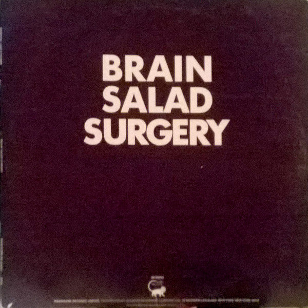 Emerson, Lake & Palmer - Brain Salad Surgery (LP, Album)