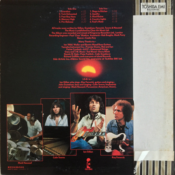 Ian Gillan Band - Scarabus (LP, Album, Promo)