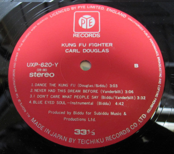 Carl Douglas - Kung Fu Fighter (LP, Album)