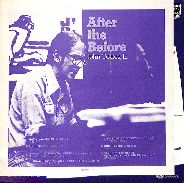 John Coates, Jr - After The Before (LP, Album)