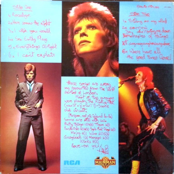Bowie* - Pinups (LP, Album, RE)