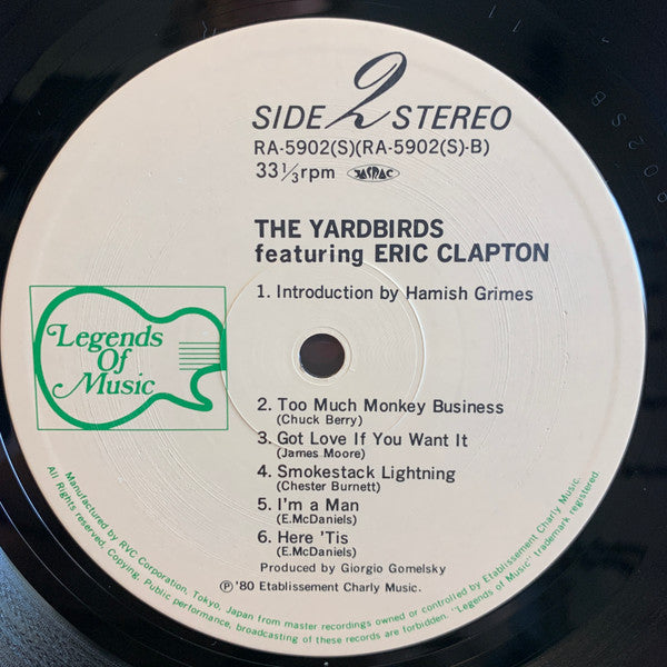 The Yardbirds - Eric (Slow-Hand) Clapton(LP, Comp)