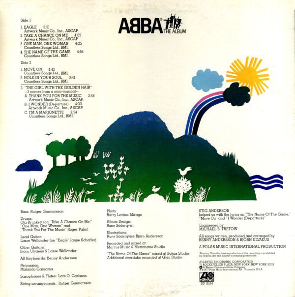 ABBA - The Album (LP, Album, MO)