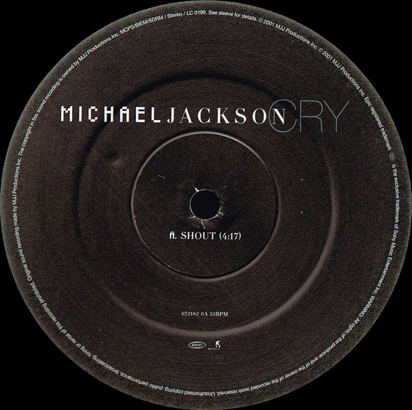 Michael Jackson - Cry (12"")