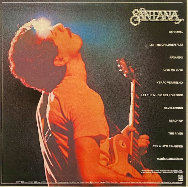 Santana = サンタナ* - Festivál = フェスティバル (LP, Album)