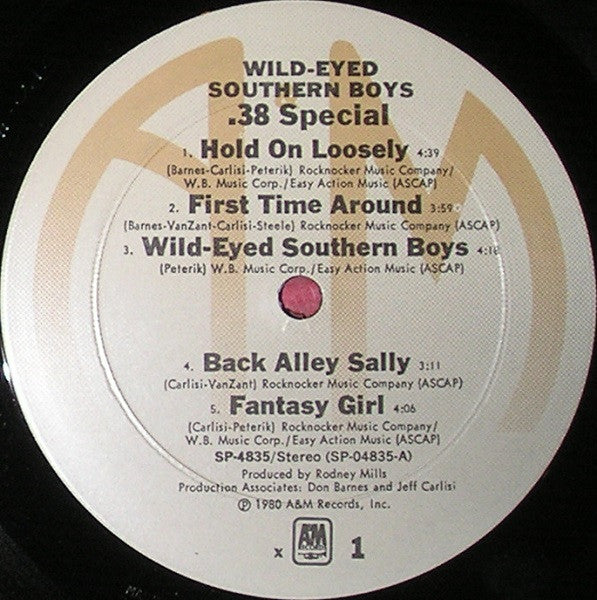 .38 Special* - Wild-Eyed Southern Boys (LP, Album, x -)