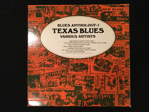 Various - Blues Anthology - 1 Texas Blues (LP, Comp)