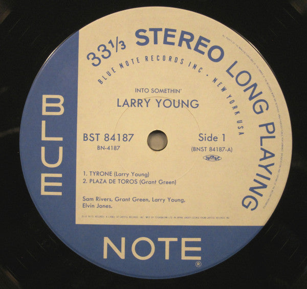 Larry Young - Into Somethin' (LP, Album, Ltd, RE)