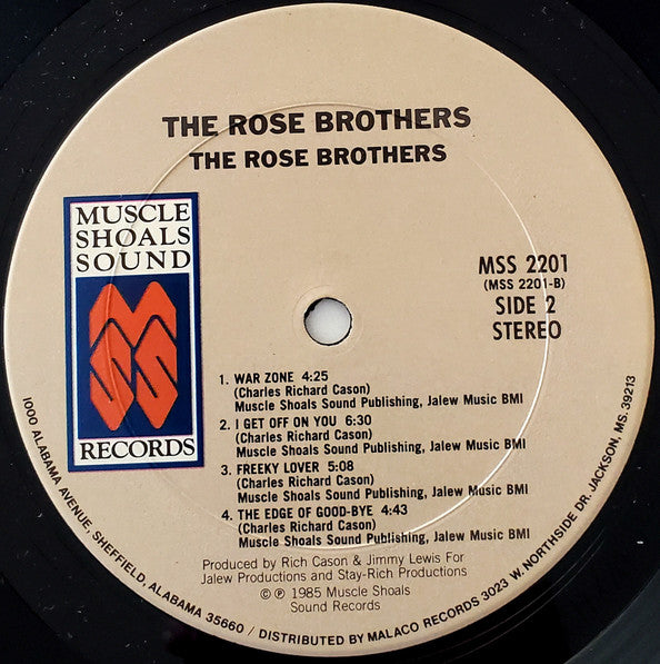 The Rose Brothers - The Rose Brothers (LP, Album)