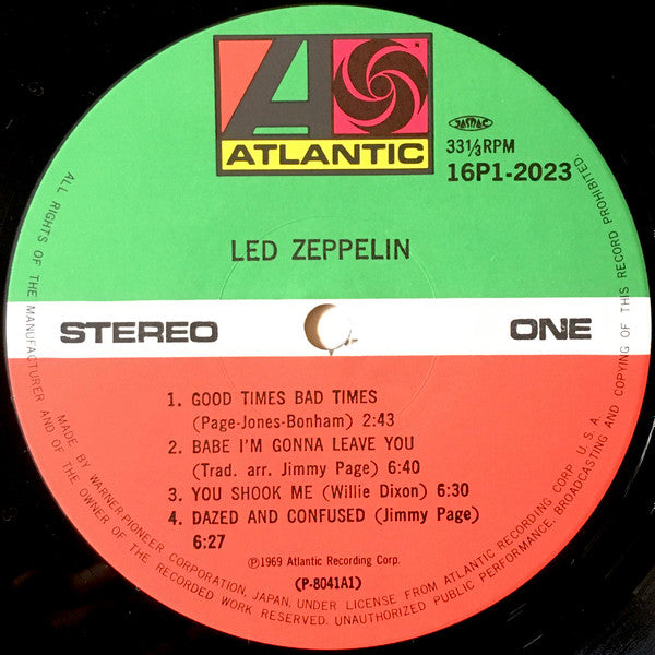 Led Zeppelin - Led Zeppelin (LP, Album, RE)