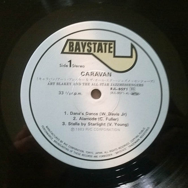 Art Blakey & The All Star Jazz Messengers* - Caravan (LP, Album)