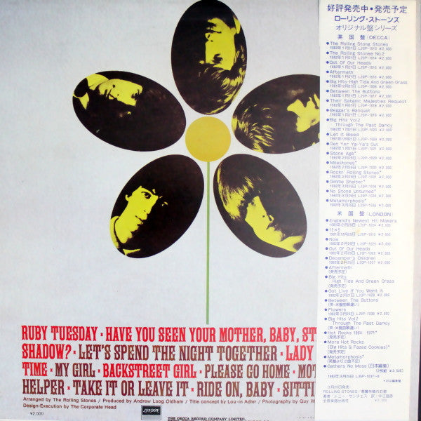 The Rolling Stones - Flowers (LP, Comp, RE)