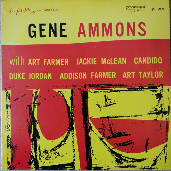 Gene Ammons - The Happy Blues (LP, Album, RE)